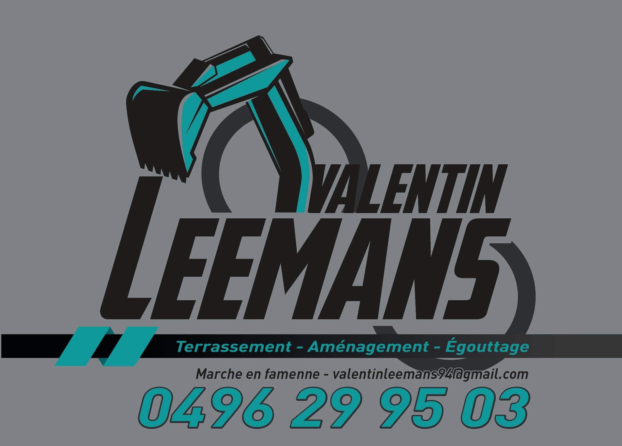 Logo de LEEMANS VALENTIN - TERRASSEMENT